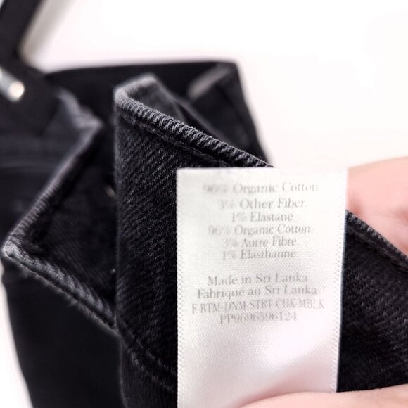 Everlane Womens The Original Cheeky Jeans Stretch Gray Size 26 Crop Denim - Picture 7 of 14